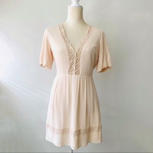 ✨Forever 21 Peasant Cottagecore Boho Summer Dress✨